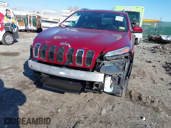 2014 Jeep Cherokee Limited with VIN 1C4PJMDB7EW219458, listed as a IAAI auction lot 41007909 with Not Provided miles and . Bid and sale history available at DreamBid. Image 16.