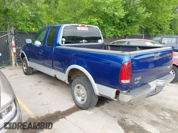 1997 Ford F-150 XL with VIN 1FTDX1866VKA77253, listed as a IAAI auction lot 42448287 with 122,540 mi miles and . Bid and sale history available at DreamBid. Image 3.