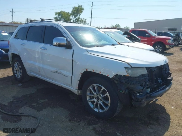 2014 Jeep Grand Cherokee Overland with VIN 1C4RJFCTXEC128443, listed as a IAAI auction lot 40512681 with 126,379 mi miles. Bid and sale history available at carsss.com. Image 6.