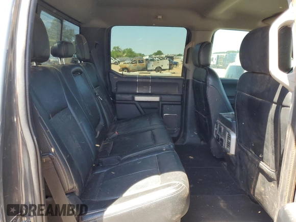 2021 Ford F-350 XL with VIN 1FT8W3BT1MEC69708, listed as a Copart auction lot 56928725 with 106,637 mi miles and Salvage title. Bid and sale history available at DreamBid. Image 10.