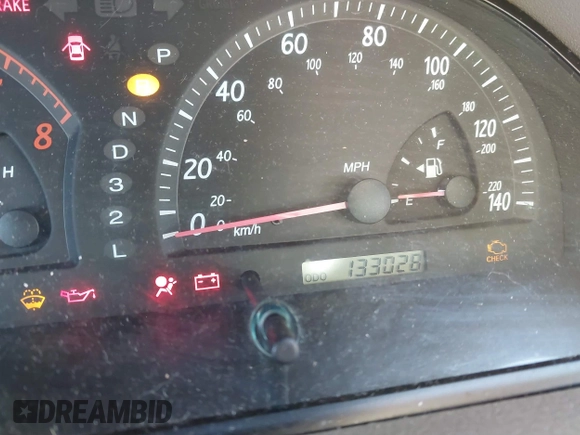 2004 Toyota Camry LE with VIN JTDBF32K140154908, listed as a IAAI auction lot 41773923 with 133,028 mi miles. Bid and sale history available at carsss.com. Image 7.