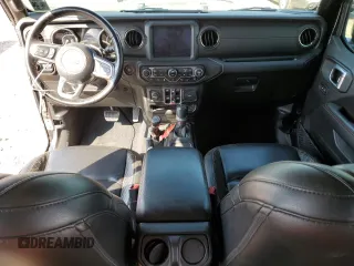 2021 Jeep Wrangler Unlimited Sahara High Altitude with VIN 1C4HJXEG7MW537997, listed as a Copart auction lot 74322054 with 60,226 mi miles and Salvage title. Bid and sale history available at DreamBid. Image 8.
