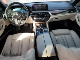 2018 BMW 5 Series 540i with VIN WBAJE5C50JWA92994, listed as a Copart auction lot 45681385 with 63,521 mi miles and Salvage Title. Bid and sale history available at carsss.com. Image 8.