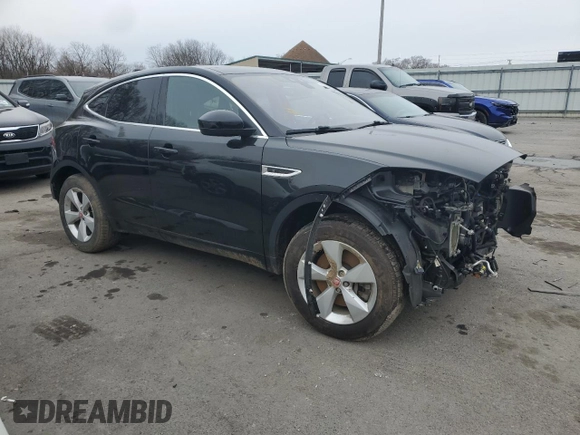 2018 Jaguar E-Pace R-Dynamic S with VIN SADFT2GX5J1Z32484, listed as a Copart auction lot 44236615 with 49,029 mi miles and Salvage Title. Bid and sale history available at DreamBid. Image 4.