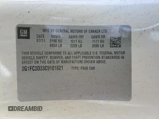 2012 Chevrolet Camaro 2LT с VIN 2G1FC3D33C9101821, выставлен на аукционе Copart как лот 49712925 с пробегом Не указан миль и Чистый • Clean title. История ставок и продаж доступна на DreamBid. Изображение 12.