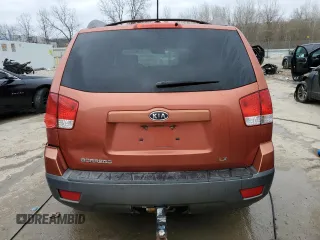 2009 Kia Borrego EX with VIN KNDJJ741895027086, listed as a Copart auction lot 85491544 with 193,155 mi miles and Non Repairable. Bid and sale history available at DreamBid. Image 6.