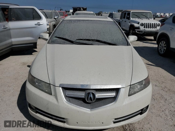 2008 Acura TL with VIN 19UUA66288A047746, listed as a Copart auction lot 75489424 with 0 mi miles and Salvage Title. Bid and sale history available at carsss.com. Image 5.