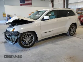 2017 Jeep Grand Cherokee Summit with VIN 1C4RJFJT0HC695378, listed as a Copart auction lot 56819655 with Not provided miles and Salvage title. Bid and sale history available at DreamBid. Image 1.