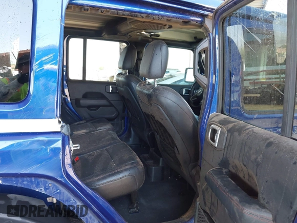 2020 Jeep Wrangler Unlimited Rubicon z VIN 1C4HJXFG1LW234257, wystawiony jako IAAI lot #42269173 z przebiegiem 44 335 mil mil oraz . Historia ofert i sprzedaży dostępna na DreamBid. Obrazek 8.