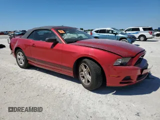 2013 Ford Mustang V6 with VIN 1ZVBP8EM9D5217390, listed as a Copart auction lot 50158865 with 128,928 mi miles and Salvage title. Bid and sale history available at DreamBid. Image 4.