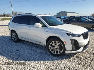 2020 Cadillac XT6 AWD Sport z VIN 1GYKPGRS3LZ103327, wystawiony jako Copart lot #85308464 z przebiegiem 106 061 mil mil oraz Szkody całkowita. Historia ofert i sprzedaży dostępna na DreamBid. Obrazek 4.