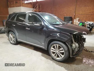 2015 Kia Sorento SX with VIN 5XYKWDA79FG601047, listed as a Copart auction lot 46618305 with 152,698 mi miles and Salvage Title. Bid and sale history available at carsss.com. Image 4.