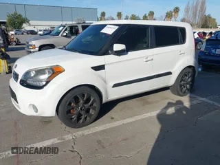 2013 Kia Soul + with VIN KNDJT2A63D7755506, listed as a IAAI auction lot 41852233 with 44,633 mi miles and . Bid and sale history available at DreamBid. Image 2.