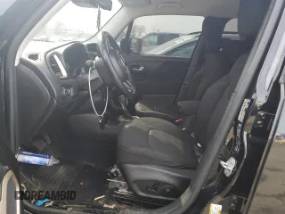 2016 Jeep Renegade Latitude with VIN ZACCJBBT7GPE17956, listed as a Copart auction lot 50838505 with 105,491 mi miles and Salvage Title. Bid and sale history available at carsss.com. Image 7.