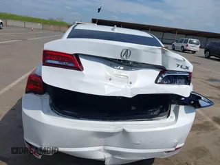 2016 Acura TLX V6 with VIN 19UUB2F30GA003060, listed as a IAAI auction lot 41901259 with 107,547 mi miles. Bid and sale history available at carsss.com. Image 6.