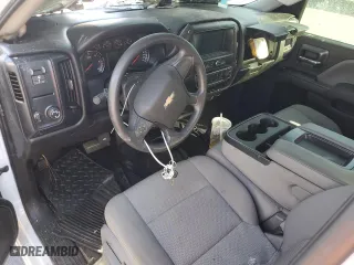 2016 Chevrolet Silverado 1500 Custom with VIN 1GCVKPEH5GZ182985, listed as a Copart auction lot 76981814 with 0 mi miles and Salvage Title. Bid and sale history available at carsss.com. Image 8.