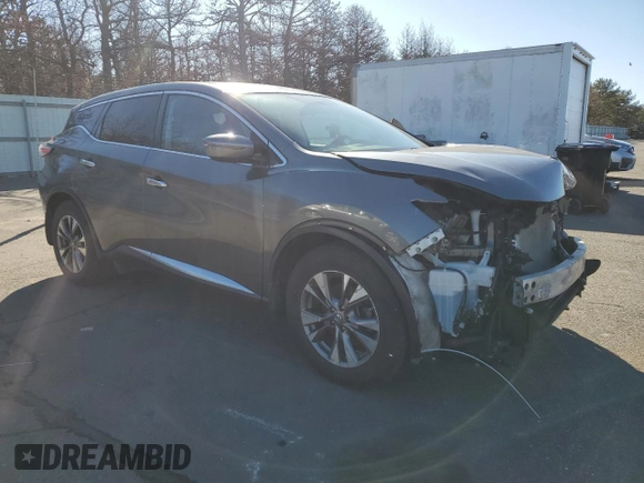 2017 Nissan Murano S with VIN 5N1AZ2MH6HN179130, listed as a Copart auction lot 45609795 with 89,452 mi miles and Salvage Title. Bid and sale history available at DreamBid. Image 4.