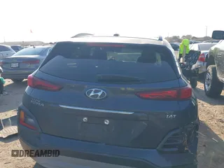 2018 Hyundai Kona Limited with VIN KM8K33A57JU072329, listed as a IAAI auction lot 41694616 with 107,801 mi miles. Bid and sale history available at carsss.com. Image 16.