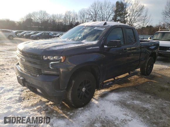 2021 Chevrolet Silverado 1500 RST with VIN 1GCRYEEDXMZ138249, listed as a Copart auction lot 88353205 with 48,338 mi miles and Salvage Title. Bid and sale history available at DreamBid. Image 1.
