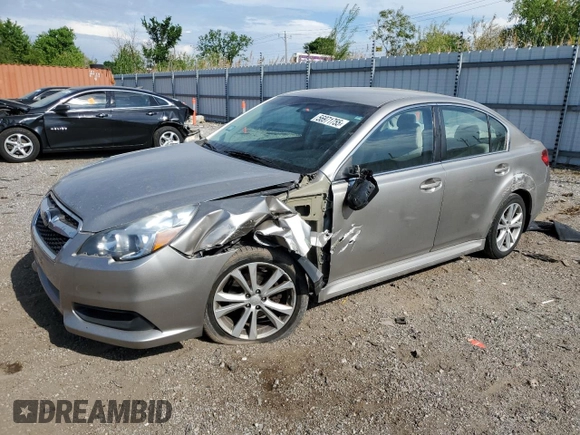 2014 Subaru Legacy Premium with VIN 4S3BMCC67E3012490, listed as a Copart auction lot 56971755 with 126,208 mi miles and Salvage title. Bid and sale history available at DreamBid. Image 1.