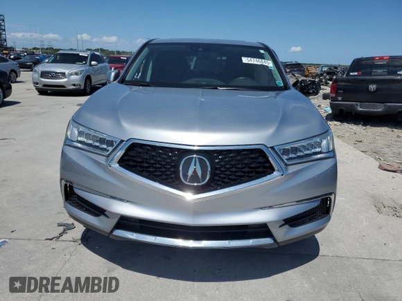 2018 Acura MDX Technology z VIN 5J8YD3H54JL001100, wystawiony jako Copart lot #54746845 z przebiegiem Nie podano mil oraz Szkoda całkowita • Salvage title. Historia ofert i sprzedaży dostępna na DreamBid. Obrazek 5.