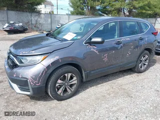 2021 Honda CR-V LX with VIN 2HKRW2H29MH632687, listed as a IAAI auction lot 41876112 with 105,301 mi miles. Bid and sale history available at carsss.com. Image 19.