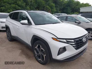 2023 Hyundai Tucson SEL Convenience z VIN KM8JFCA14PU123858, wystawiony jako IAAI lot #42464664 z przebiegiem 38 672 mil mil oraz . Historia ofert i sprzedaży dostępna na DreamBid. Obrazek 1.