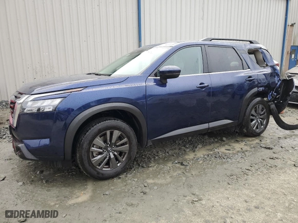 2024 Nissan Pathfinder SV with VIN 5N1DR3BA4RC269429, listed as a Copart auction lot 86525794 with 18,396 mi miles and Clean Title. Bid and sale history available at carsss.com. Image 1.