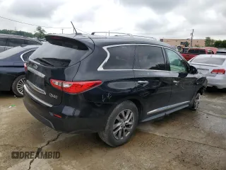 2015 Infiniti QX60 with VIN 5N1AL0MM4FC535070, listed as a Copart auction lot 62691185 with 110,824 mi miles and Salvage title. Bid and sale history available at DreamBid. Image 3.