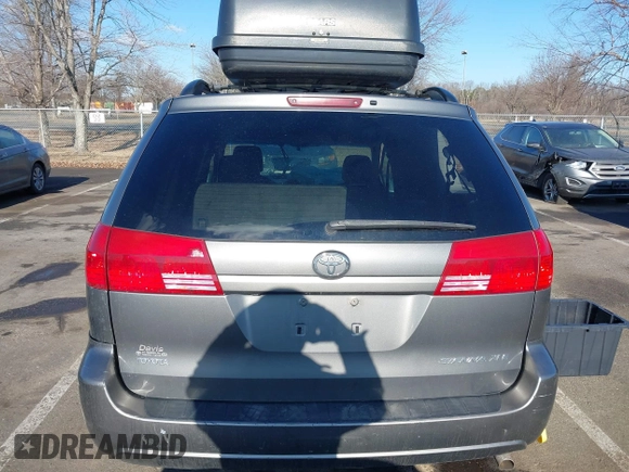 2005 Toyota Sienna XLE with VIN 5TDZA22CX5S284040, listed as a IAAI auction lot 41687083 with 191,388 mi miles and . Bid and sale history available at DreamBid. Image 16.