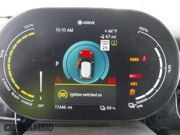 2022 MINI Hardtop Cooper SE z VIN WMW13DJ01N2P85767, wystawiony jako IAAI lot #41921346 z przebiegiem 17 446 mil mil oraz . Historia ofert i sprzedaży dostępna na DreamBid. Obrazek 18.