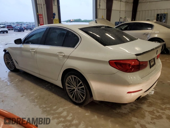2019 BMW 5 Series 530i with VIN WBAJA5C54KWW19462, listed as a Copart auction lot 50381725 with 119,509 mi miles and Salvage Title. Bid and sale history available at DreamBid. Image 2.