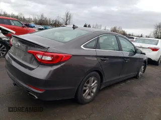 2016 Hyundai Sonata SE with VIN 5NPE24AF0GH382523, listed as a Copart auction lot 45499485 with 114,038 mi miles and Salvage Title. Bid and sale history available at carsss.com. Image 3.