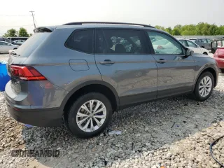 2018 Volkswagen Tiguan S with VIN 3VV0B7AXXJM131760, listed as a Copart auction lot 58831685 with 124,431 mi miles and Salvage title. Bid and sale history available at DreamBid. Image 3.