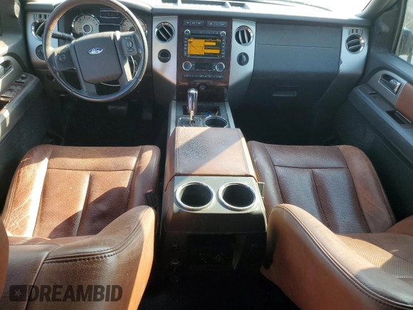 2010 Ford Expedition EL XLT with VIN 1FMJK1H50AEB55040, listed as a Copart auction lot 75403574 with 146,856 mi miles and Salvage Title. Bid and sale history available at carsss.com. Image 8.