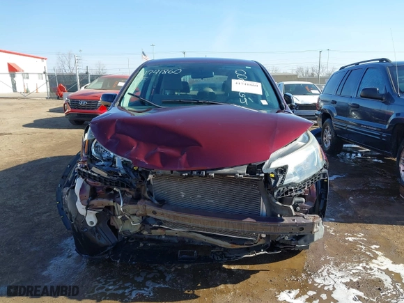 2014 Honda CR-V LX with VIN 5J6RM3H3XEL009364, listed as a IAAI auction lot 41741860 with 84,512 mi miles. Bid and sale history available at carsss.com. Image 6.