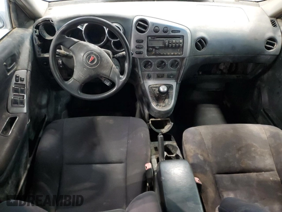 2005 Pontiac Vibe with VIN 5Y2SL63845Z404796, listed as a Copart auction lot 49897135 with 233,050 mi miles and Salvage Title. Bid and sale history available at carsss.com. Image 8.