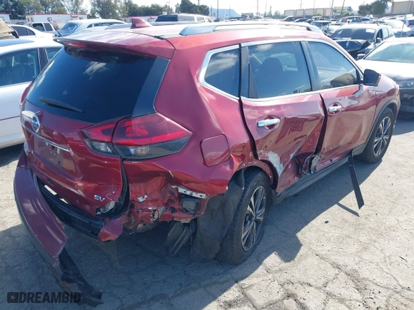 2019 Nissan Rogue SL with VIN 5N1AT2MTXKC732449, listed as a IAAI auction lot 41276747 with 86,813 mi miles. Bid and sale history available at carsss.com. Image 4.