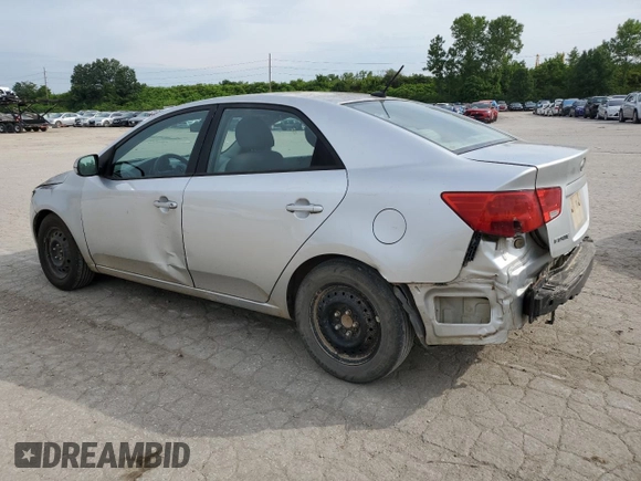 2012 Kia Forte EX with VIN KNAFU4A26C5596404, listed as a Copart auction lot 61070394 with 206,387 mi miles and Salvage Title. Bid and sale history available at carsss.com. Image 2.
