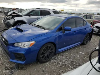 2018 Subaru WRX Premium with VIN JF1VA1C69J8829196, listed as a Copart auction lot 79181634 with 57,449 mi miles and Salvage Title. Bid and sale history available at carsss.com. Image 1.