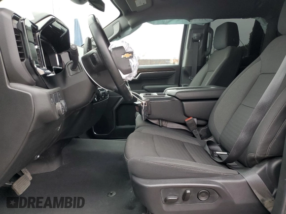 2024 Chevrolet Silverado 1500 with VIN 1GCRACE83RZ366886, listed as a Copart auction lot 55296925 with Not Provided miles and Salvage Title. Bid and sale history available at DreamBid. Image 7.