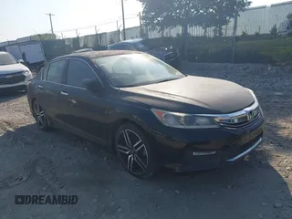 2016 Honda Accord Sport z VIN 1HGCR2F51GA015548, wystawiony jako IAAI lot #42827174 z przebiegiem 114 200 mil mil oraz . Historia ofert i sprzedaży dostępna na DreamBid. Obrazek 1.