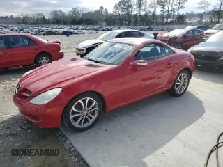 2006 Mercedes-Benz SLK 280 z VIN WDBWK54F36F105622, wystawiony jako Copart lot #45985165 z przebiegiem 105 648 mil mil oraz Szkody całkowita. Historia ofert i sprzedaży dostępna na DreamBid. Obrazek 1.