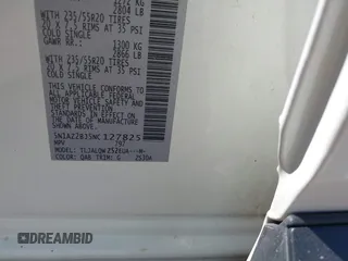 2022 Nissan Murano SV z VIN 5N1AZ2BJ5NC127825, wystawiony jako IAAI lot #42236711 z przebiegiem 65 183 mil mil oraz . Historia ofert i sprzedaży dostępna na DreamBid. Obrazek 9.