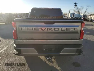 2021 Chevrolet Silverado 1500 RST with VIN 1GCPWDED6MZ174009, listed as a Copart auction lot 85720454 with 45,277 mi miles and Salvage Title. Bid and sale history available at carsss.com. Image 6.