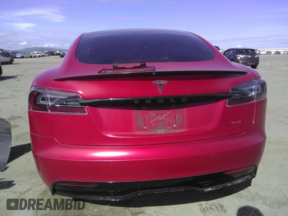 2021 Tesla Model S Plaid с VIN 5YJSA1E66MF436089, выставлен на аукционе Copart как лот 46114235 с пробегом Не указан миль и Списание • Salvage title. История ставок и продаж доступна на DreamBid. Изображение 6.