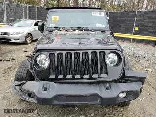 2019 Jeep Wrangler Unlimited Sport with VIN 1C4HJXDG4KW538961, listed as a Copart auction lot 44018655 with 53,478 mi miles and Salvage Title. Bid and sale history available at carsss.com. Image 5.