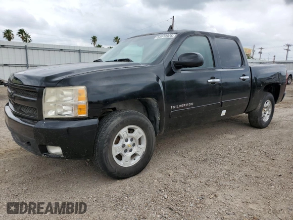 2007 Chevrolet Silverado 1500 1LT with VIN 2GCEC13JX71582713, listed as a Copart auction lot 53910925 with 255,688 mi miles and Salvage Title. Bid and sale history available at DreamBid. Image 1.