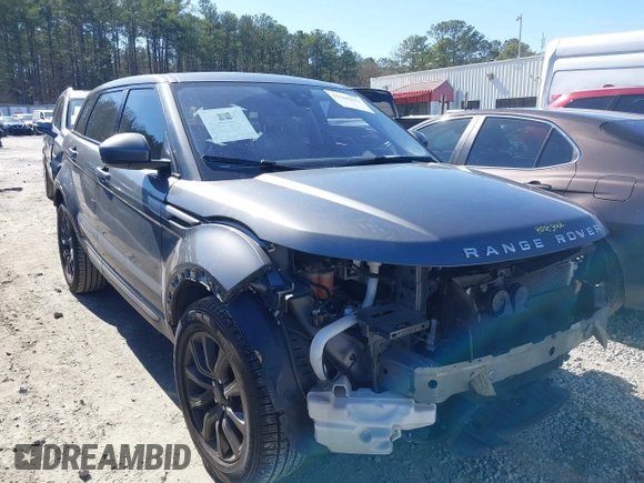 2019 Land Rover Range Rover Evoque SE with VIN SALVP2RX8KH340040, listed as a IAAI auction lot 41566233 with 91,642 mi miles. Bid and sale history available at carsss.com. Image 1.