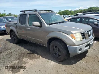 2005 Nissan Frontier LE with VIN 1N6AD07W45C402772, listed as a Copart auction lot 58621115 with 159,325 mi miles and Clean title. Bid and sale history available at DreamBid. Image 4.